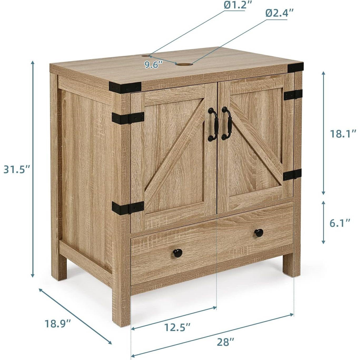 The Rustic Rebel Vanity- Spa Collection