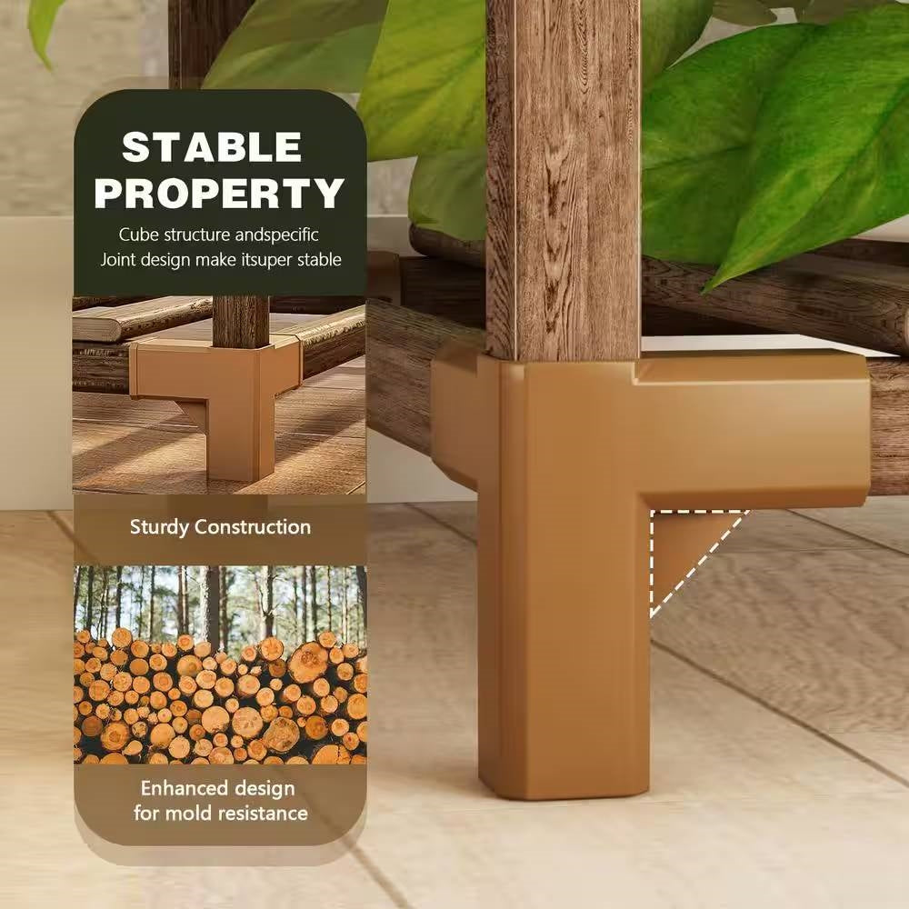 The Sprout Shelfie Plant Stand- Earth Tone Collection