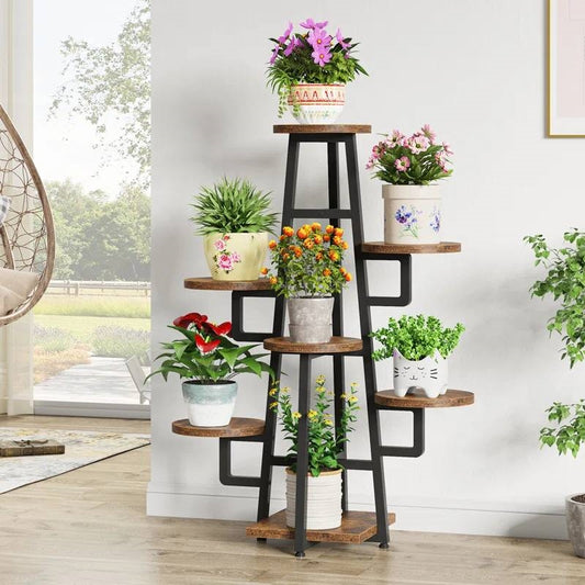 The Rise & Shine Plant Stand- Earth Tone Collection