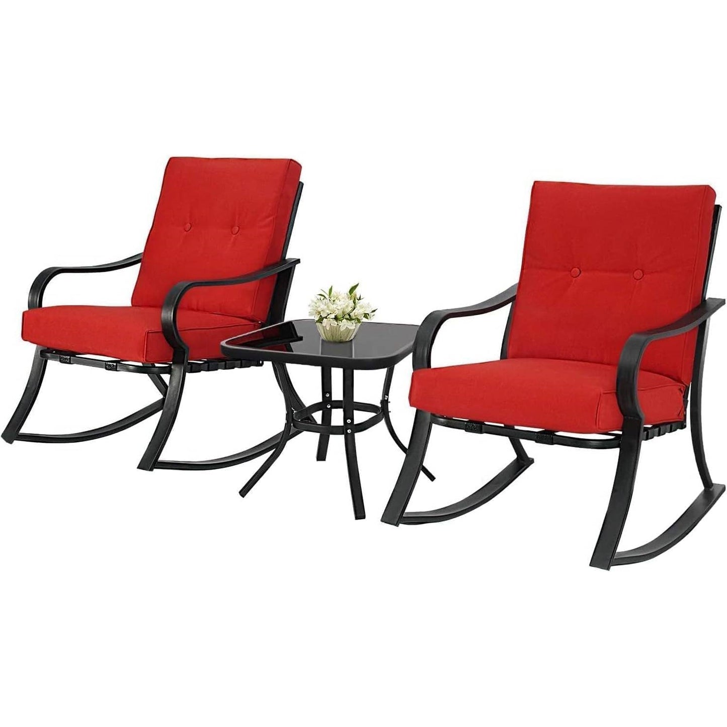 The Rock & Rosé 3-Piece Patio Bliss Set- Glamorocean Collection