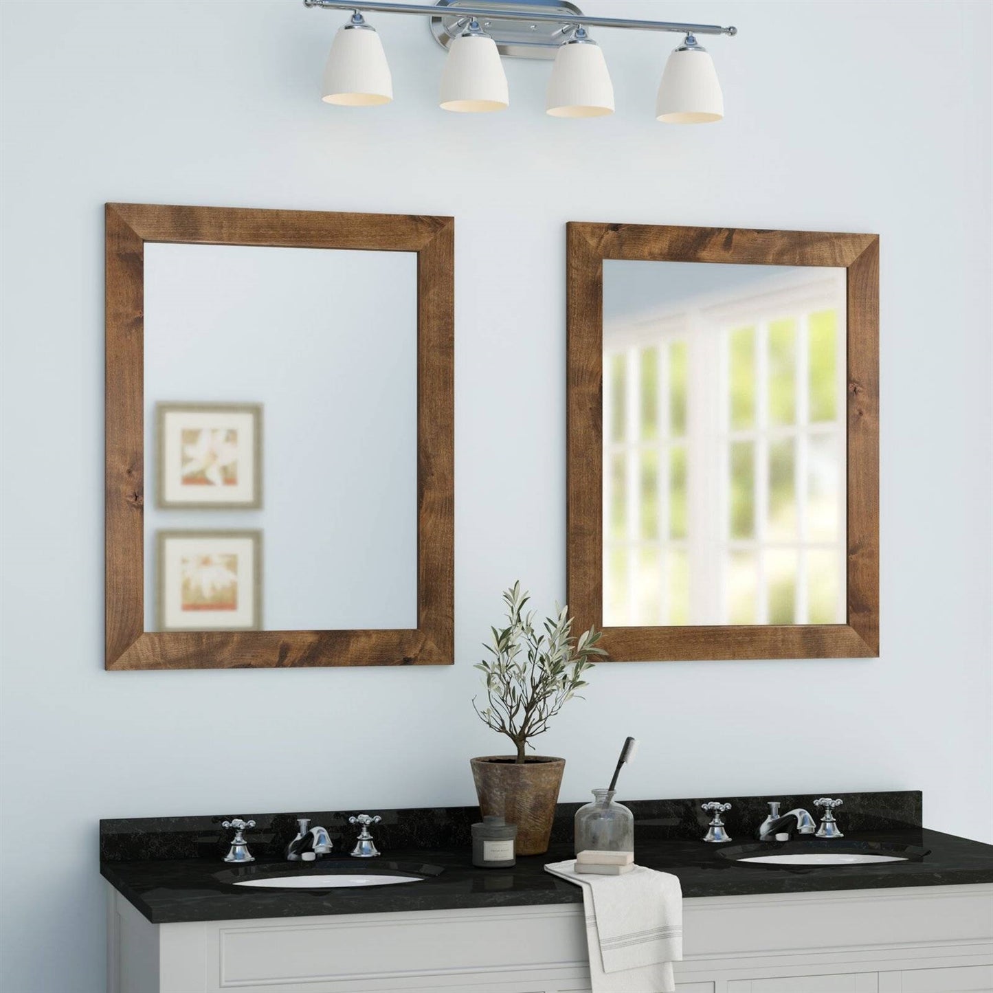 The Rustic Reflection Mirrors- Spa Collection