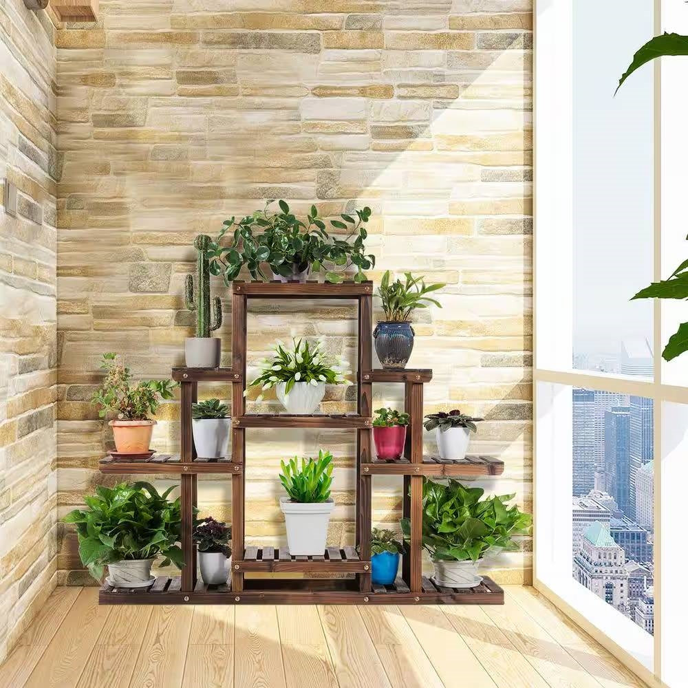 The Plant Penthouse Plant Stand- Earth Tone Collection