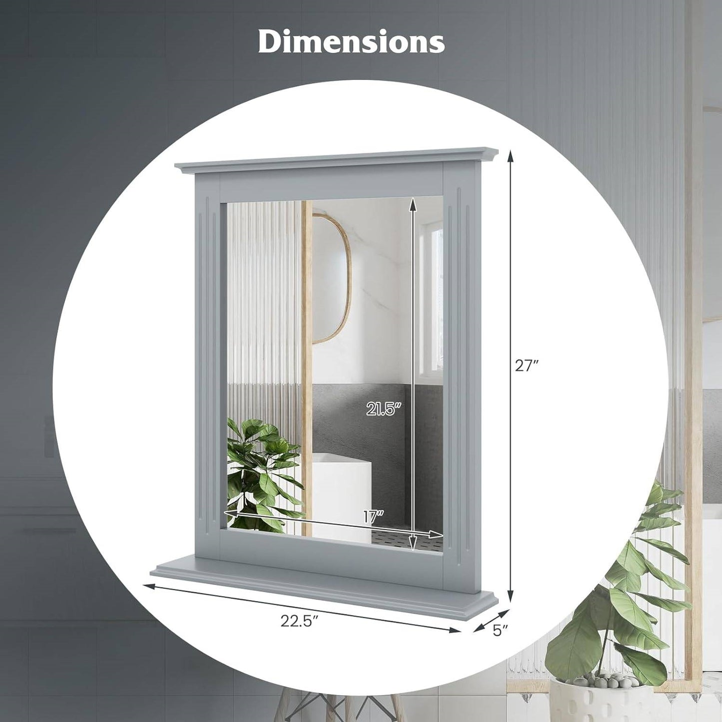 The Reflekt Mirror- Spa Collection
