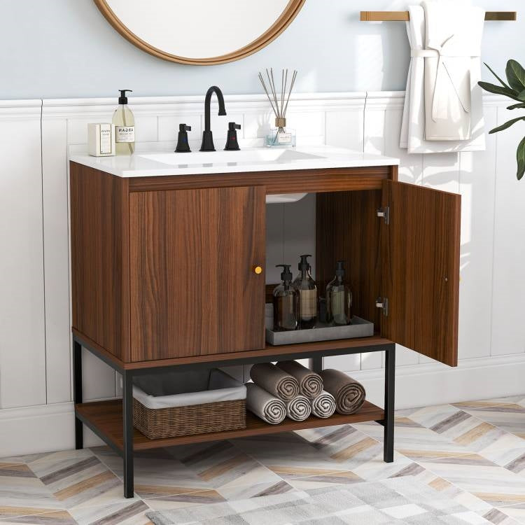 Walnut Wonder Vanity- Spa Collection