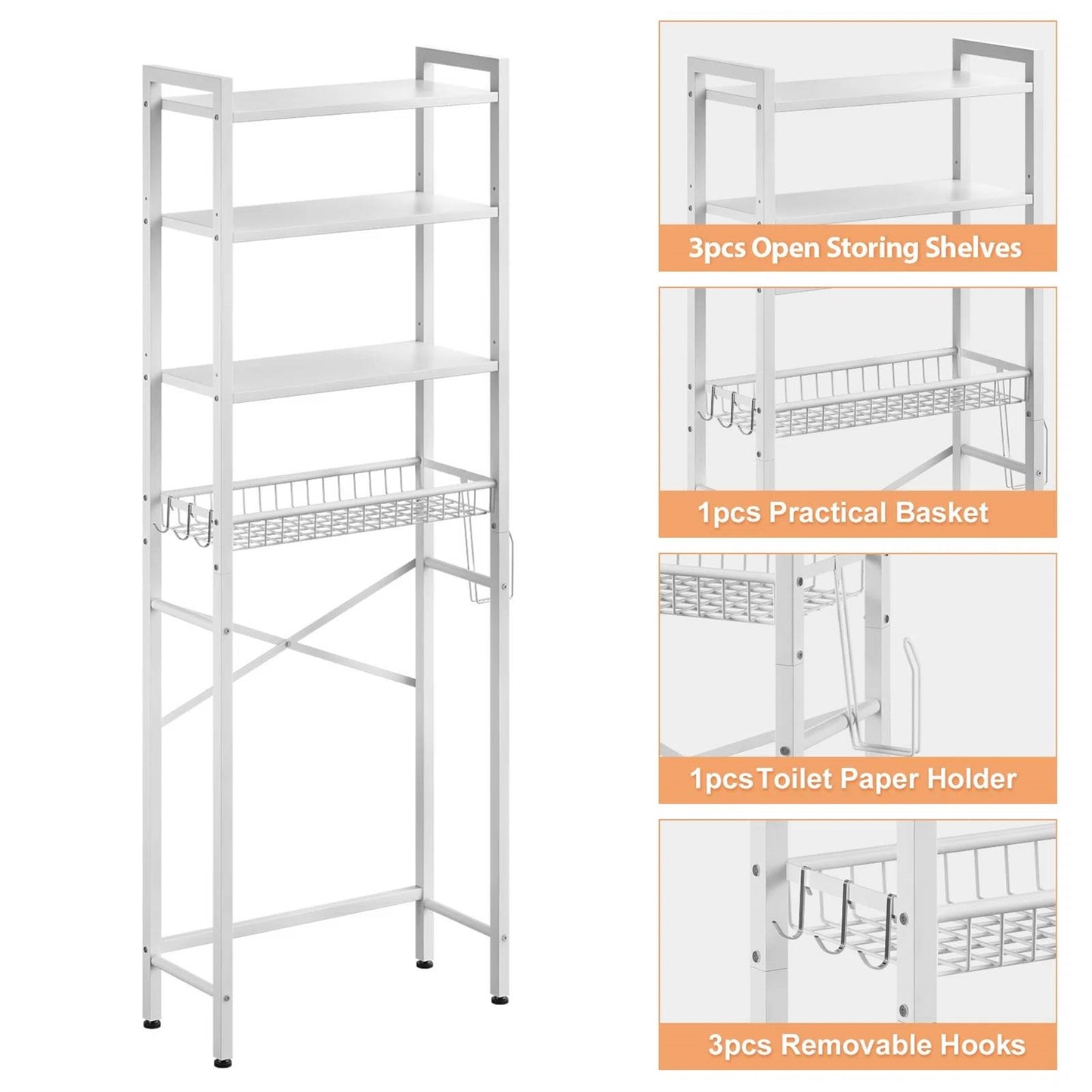 The Lofted Loo Organizer- Spa Collection