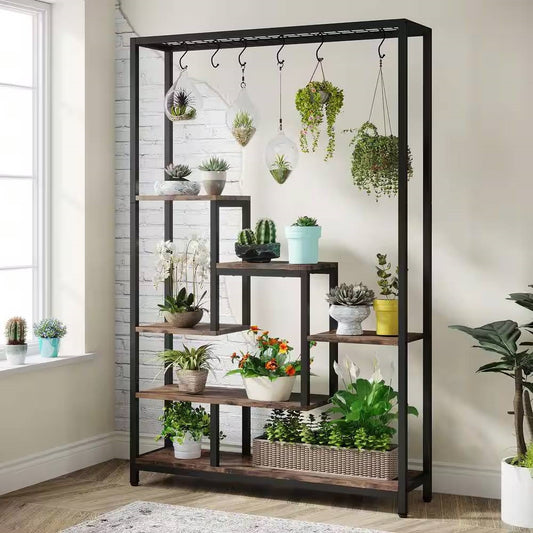 The Vertical Vibe Plant Stand- Earth Tone Collection
