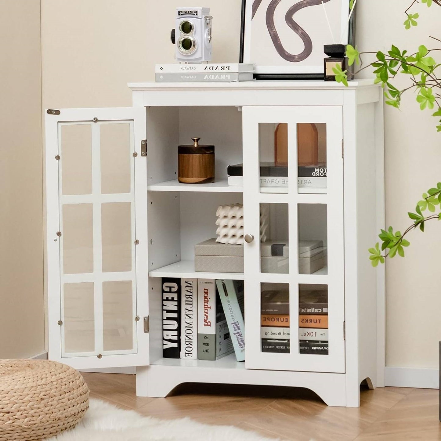 The Clear View Linen Tower- Spa Collection