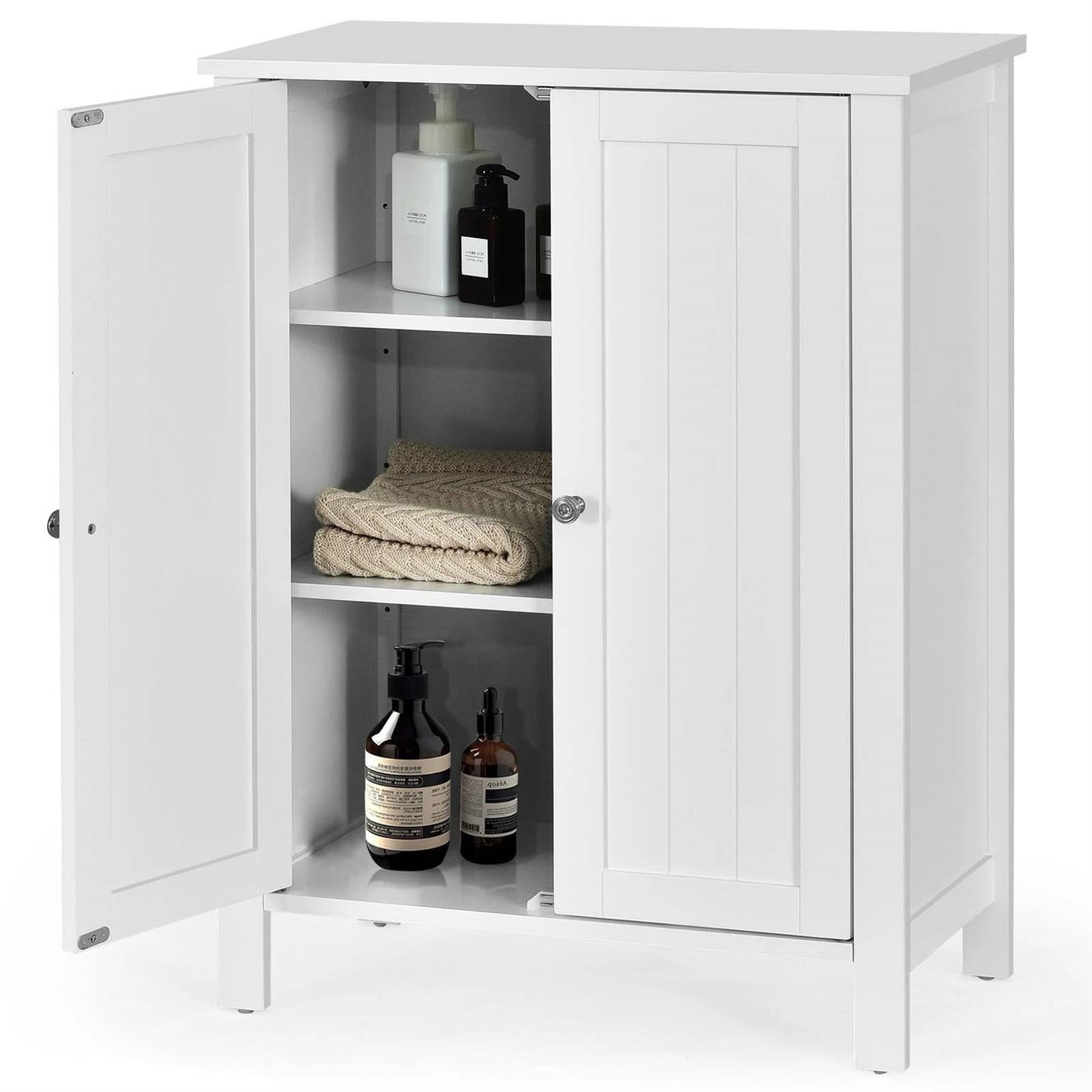 The Rustic Edge Storage Cabinet- Spa Collection