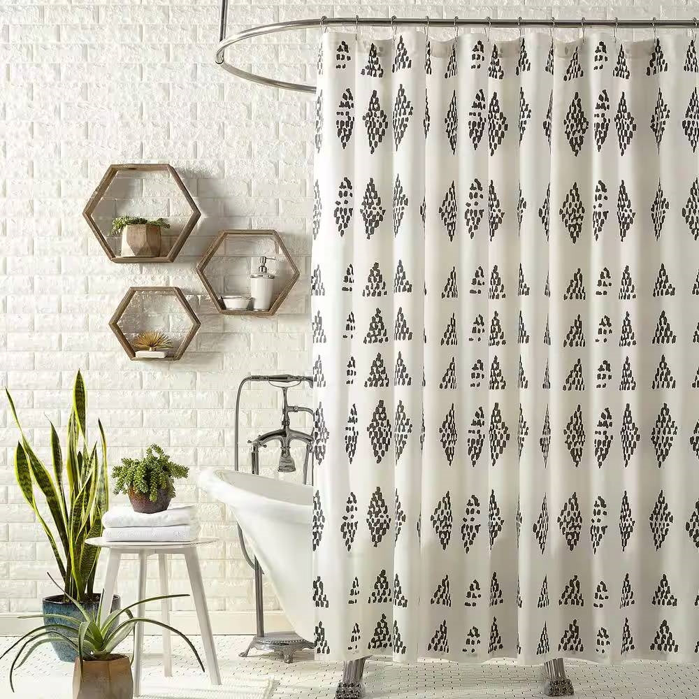 Nomad Chic Shower Curtain- Spa Collection