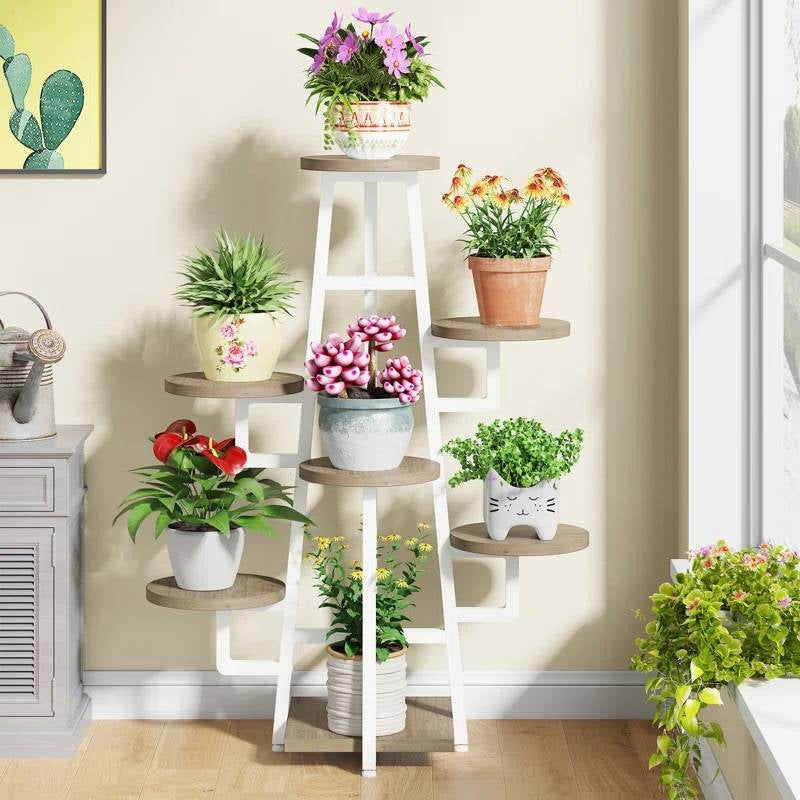 The Rise & Shine Plant Stand- Earth Tone Collection