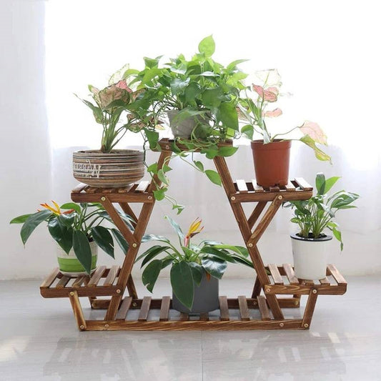 The Lotus Loft Plant Stand- Earth Tone Collection